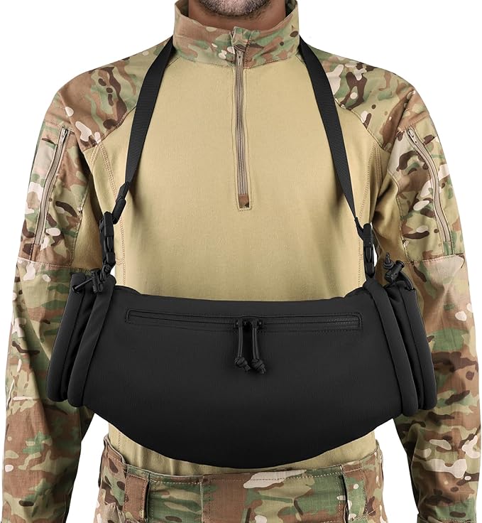 PETAC GEAR Tactical Hand Warmer,Portable Drop Hanger Waist Handwarmer Pouch for Hunting Golf