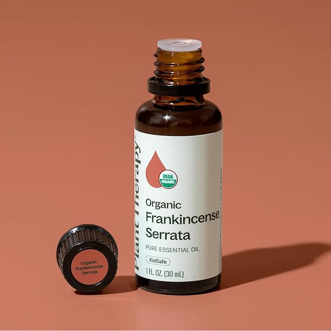 Plant Therapy Organic Frankincense Serrata Essential Oil 100% Pure, USDA Certified Organic