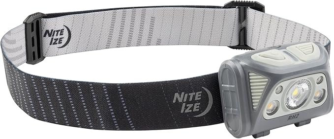 Nite Ize Radiant RH2 PowerSwitch Rechargeable Headlamp - Hands-Free Flashlight Alternative