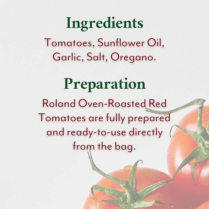 Roland Foods Oven Roasted Tomatoes, Specialty Imported Food, 32-Ounce Bag