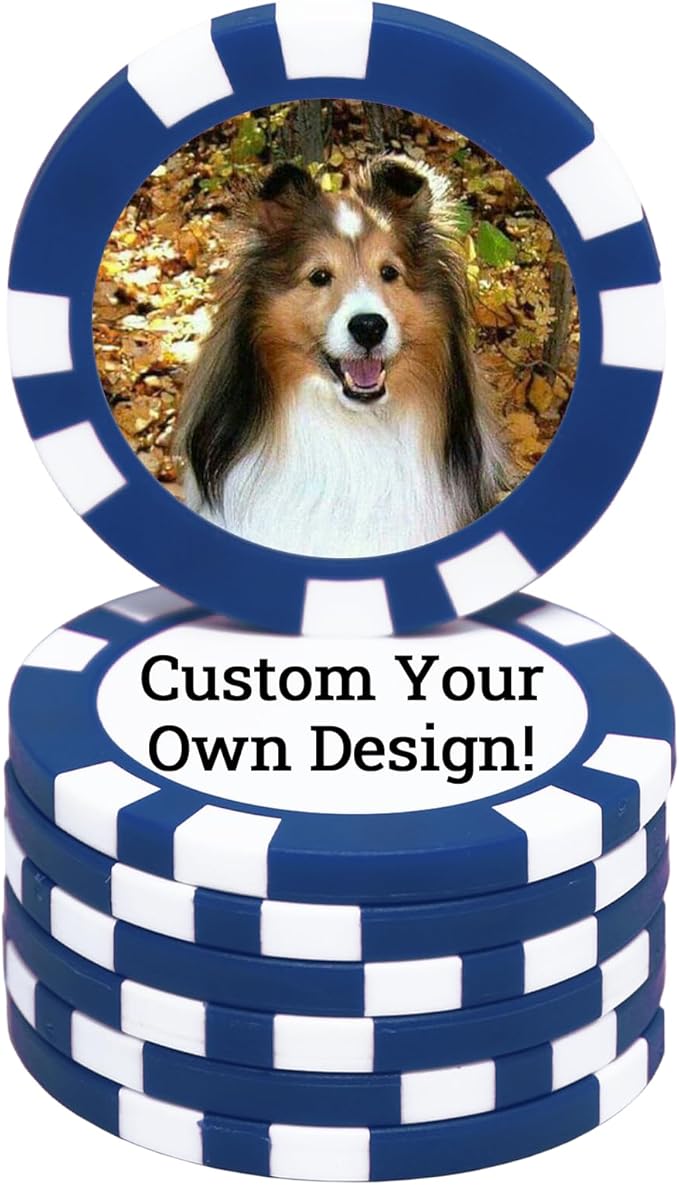 12 Grams Perfessional Customized Clay Poker Chips 30-500 PCS Personalized Casino Chips with Logo &