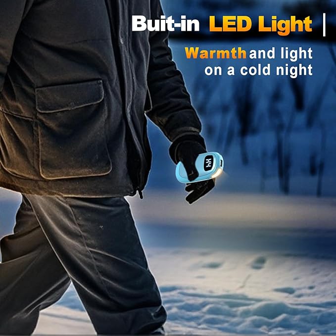 Hand Warmers Rechargeable - Electric Hand Warmers, Max 20 Hrs Warmth 4 Levels Heat Up to 131??