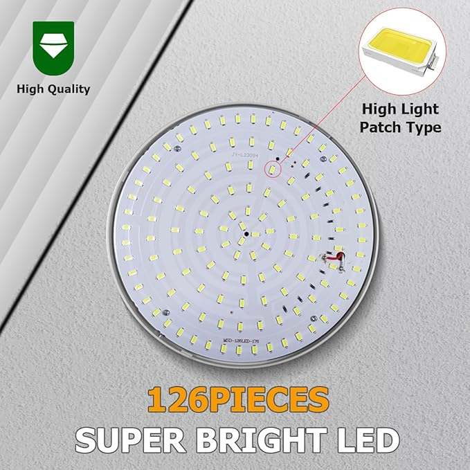 4500LM Solar Camping Light - Portable Camping Lantern Hanging Waterproof Tent Lights, Bright USB