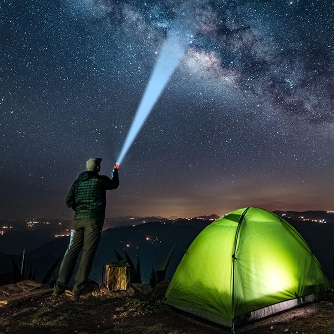 Car Flashlights for Emergencies, Window Breaker Seatbelt Cutter Multifunction Solar Flashlights