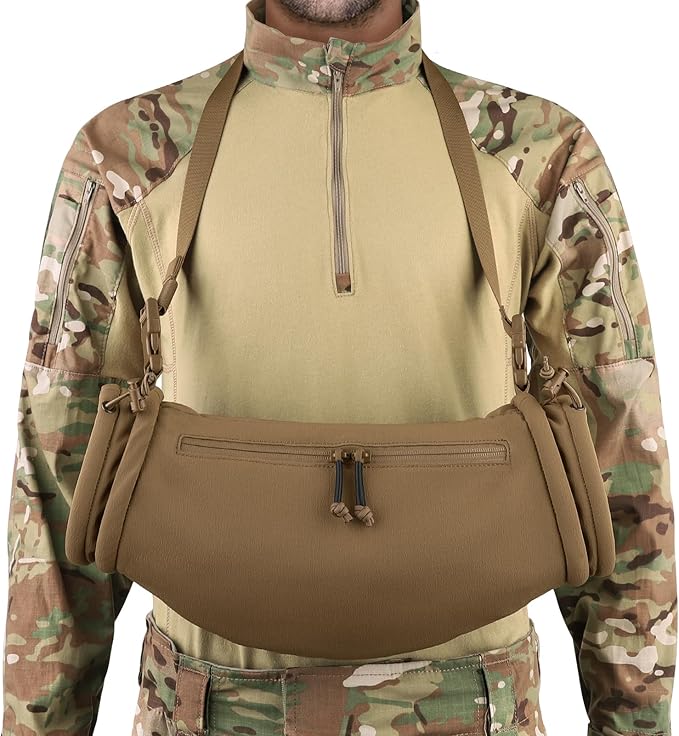 PETAC GEAR Tactical Hand Warmer,Portable Drop Hanger Waist Handwarmer Pouch for Hunting Golf