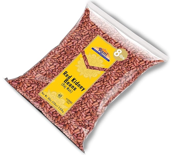 Rani Red Kidney Beans, Light 128oz (8lbs) 3.63kg Bulk ~ All Natural | Vegan | Gluten Friendly |