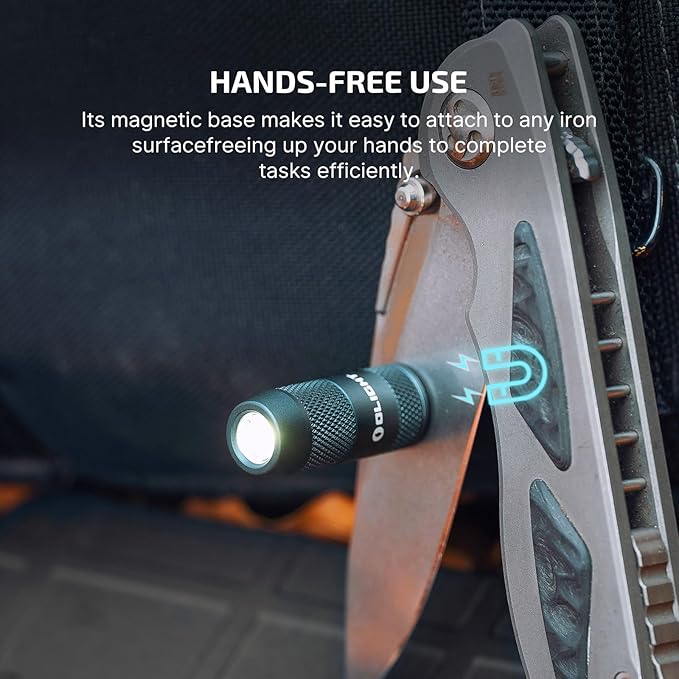 OLIGHT IMINI 2 EDC Rechargeable Keychain Flashlight, 50 Lumens Compact and Portable Mini LED
