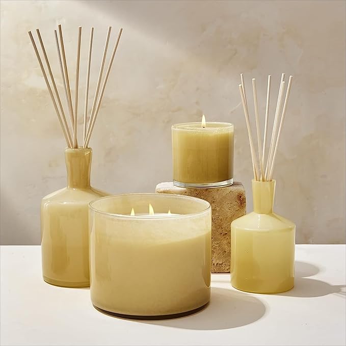 LAFCO New York Classic Candle, Chamomile Lavender - Pack of 2, 6.5 oz - 50-Hour Burn Time