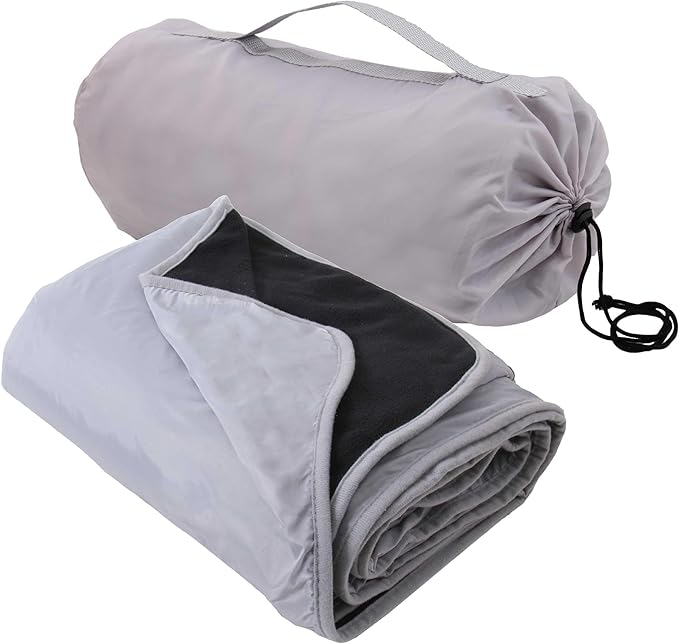 Threadart Outdoor Rainproof & Windproof Thick Stadium Blanket | for Camping, Picnic, Sports