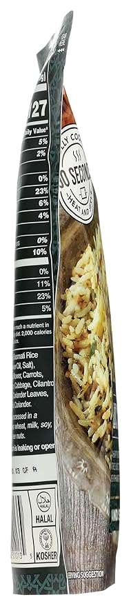 Wild Garden Heat and Serve Pilaf, Rice & Potato, Fully Cooked, Ready to Eat, Microwavable, 8.8 oz