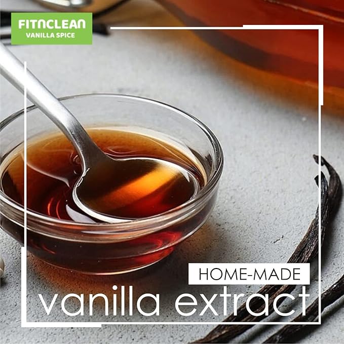 16oz Tahitian Vanilla Beans Grade A. 6"-7" Bulk for Extract, Cooking and Baking by FITNCLEAN