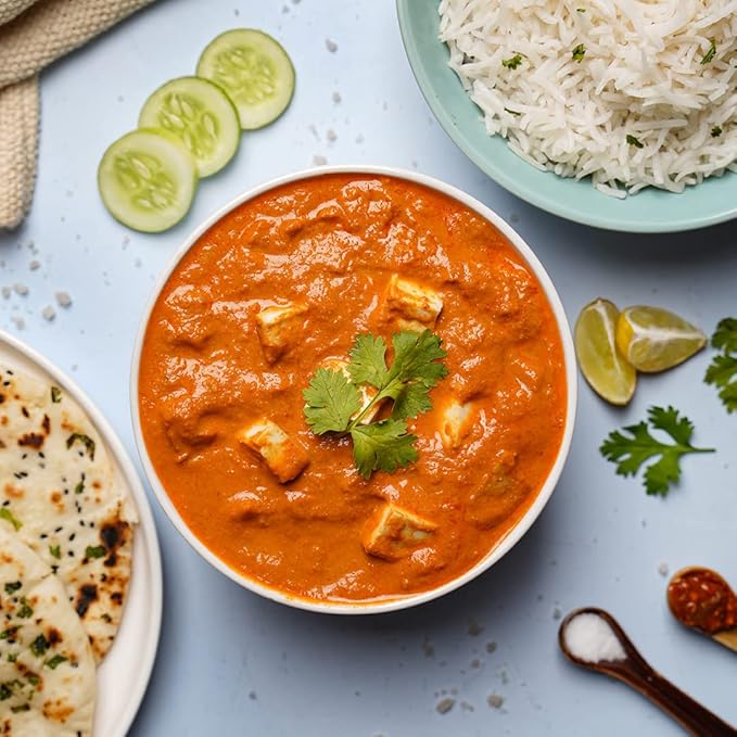 Ashoka Meals 1932, Tofu Curry, Plant-Based Gluten Free Meals, All-Natural, Ready to Heat Paneer