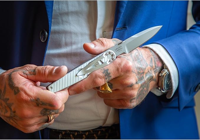 Extrema Ratio - LKU01 (Sideral), Folding Knife, Böhler N690 Steel Blade 58 HRC, Sandblast Finish