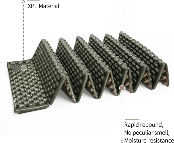 Foam Camping Pads for Hiking, Ultralight Closed Cell Mattress, Waterproof Soft Mat for Adults, Wide