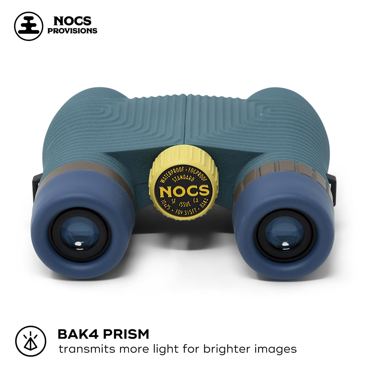 Nocs Provisions Standard Issue 10x25 Binoculars, Waterproof, Bird Watching