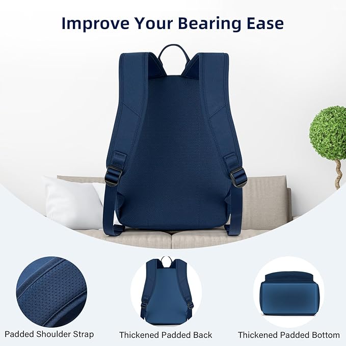 Carry On Travel Backpack For Men Women, 13 Inch Small Mini Work Bag Personal Item Backpacks