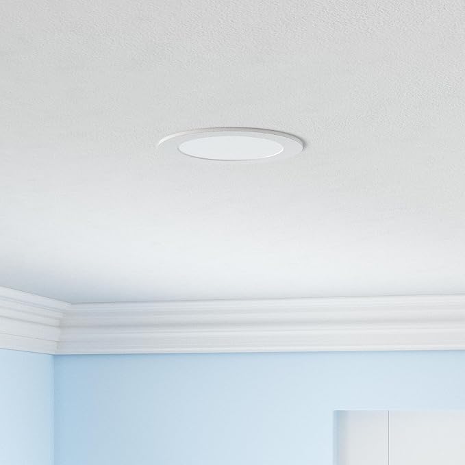 Govee Smart Recessed Lighting 4 Inch, Wi-Fi Bluetooth Direct Connect RGBWW LED Downlight, 65 Scene
