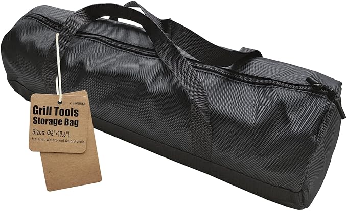 BBQ Accessories Storage Bag, Tool Bag for Barbecue Tools Storage, Grill Accessory Storage, Outdoor