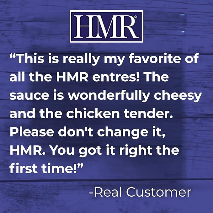 HMR Rotini Chicken Alfredo Entrée | Pre-packaged Lunch or Dinner to Support Healthy Eating | Ready