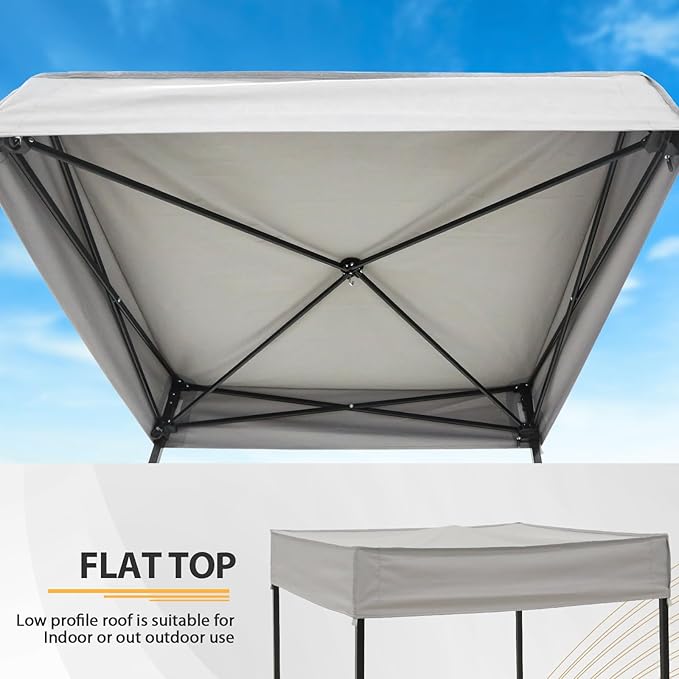 EAGLE PEAK Flex Compact 4x4 Pop-up Canopy Changing Room, Portable Privacy Dressing Room for Indoor