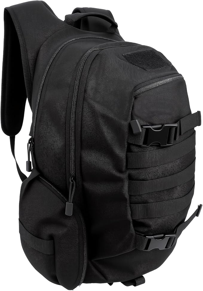 35L Tactical Backpack for Men, MOLLE Military Bug Out Bag, Waterproof Rucksack for Hiking with