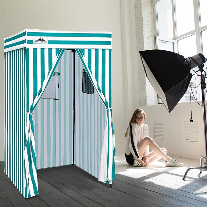 EAGLE PEAK Flex Compact 4x4 Pop-up Canopy Changing Room, Portable Privacy Dressing Room for Indoor