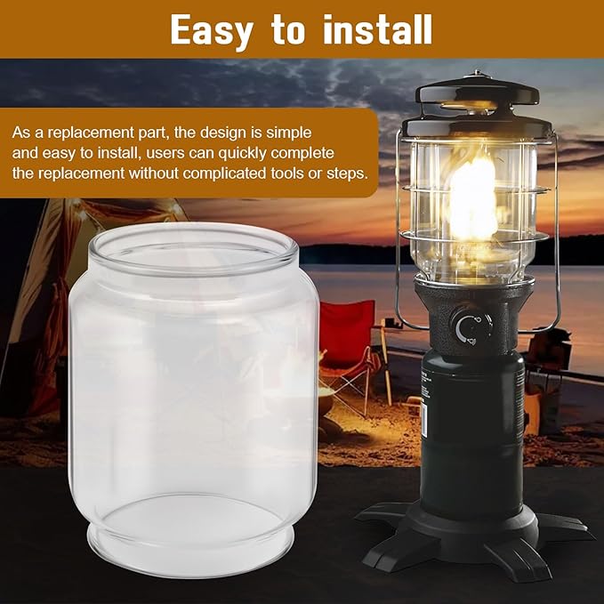 Replacement Lantern Globe for Coleman Max Northstar Lanterns, Coleman Lantern Parts Replacement