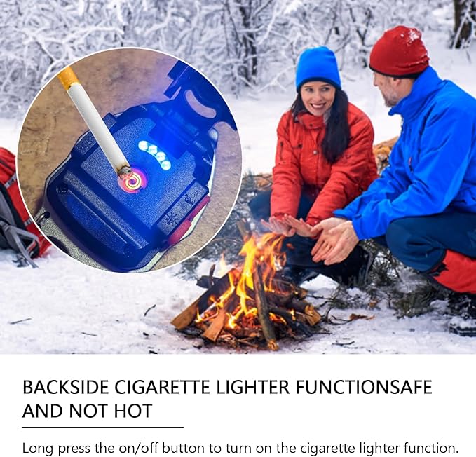 MAKDAK 2PC Keychain Flashlight Rechargeable Cob Keychain Work Light 7 Modes 1600Lumen High Lumen