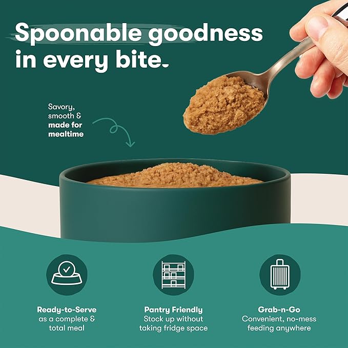 Jinx Premium Wet Dog Food Cans - Chicken & Vegetables Pate - Grain-Free Canned Dog Food Pate &