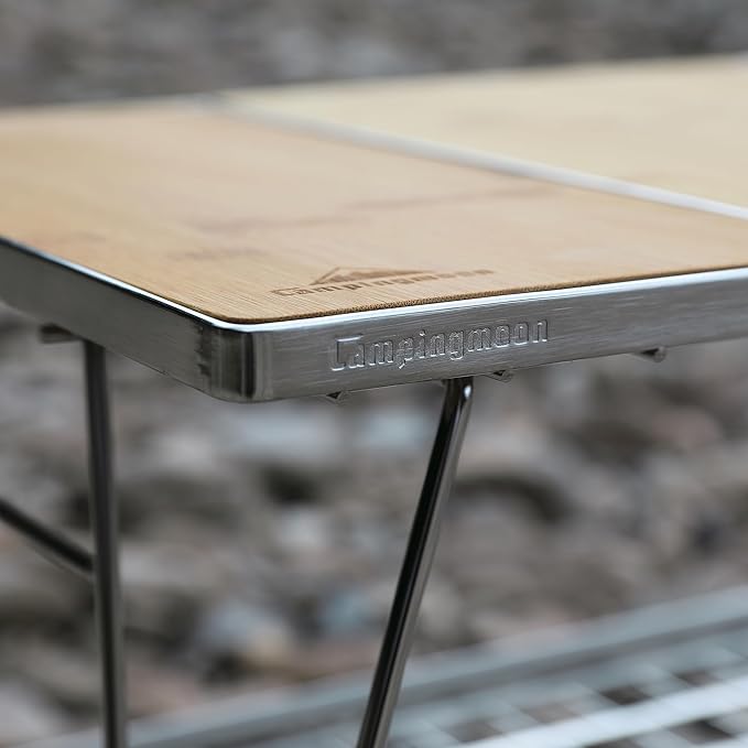 camping moon IGT Top Board Bridge Table Bamboo Side Plate CK-P21