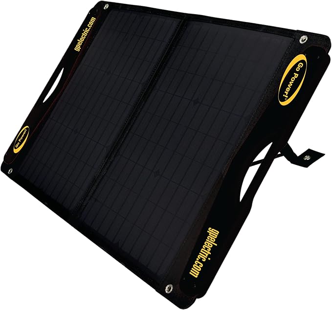 Go Power DuraLite-E 100-Watt Expansion Solar Panel - 30-Amp PWM Charge Controller, Built-in USB
