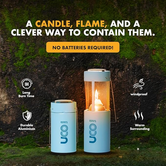 UCO Original Candle Lantern Kit Powder Coat