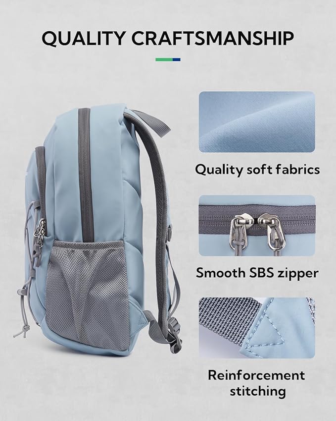 WATERFLY 12L Small Hiking Backpack: Day Pack Lightweight Travel Bag Camping Fitness Cycling Outdoor