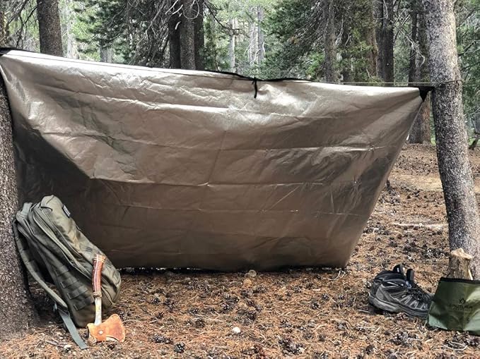 Arcturus Insulated Tarp | Reusable Heavy Duty Thermal Survival Blanket ??60 x 82 in, Reflects 90%