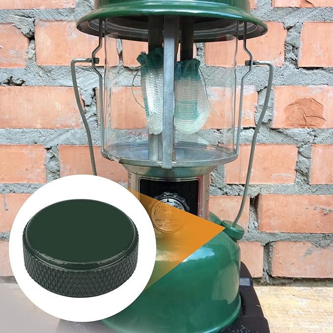 Filler Cap Lantern, Compatible with Replacement Parts for Coleman Lanterns and Stoves – Brass