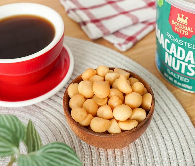 Imperial Nuts - Macadamia Nuts | Gluten Free, Vegan and Keto Friendly Food | Plant Based Protein