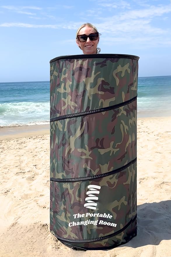 Portable Changing Room, Pop Up Pod - Privacy Tent, Dressing Room Tube or Portable Toilet Stall with