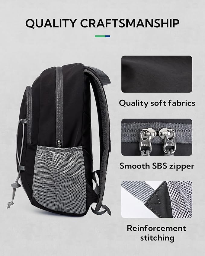 WATERFLY 12L Small Hiking Backpack: Day Pack Lightweight Travel Bag Camping Fitness Cycling Outdoor