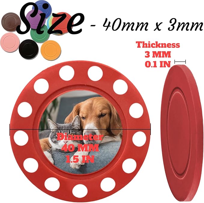 Custom Poker Chips Personalized Plastic Poker Chips with Logo Funny Parties Chips Print Your Photo
