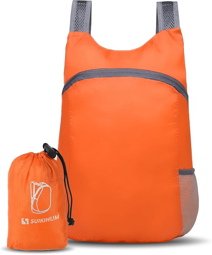 20L Ultra Hiking-Daypack Lightweight Foldable Travel Packable Backpack for Camping Cycling
