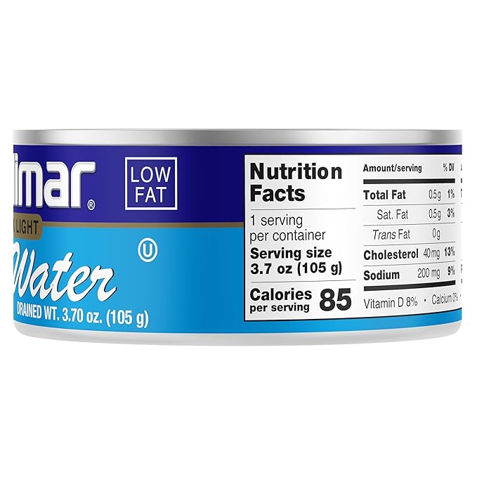 Sardimar Chunk Light Tuna (Water - Pack of 6) - Ready to eat meals in can