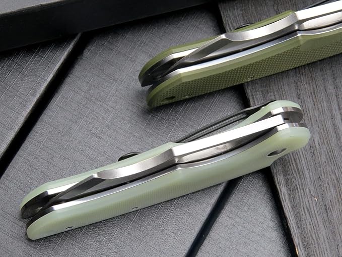 Eafengrow Pocket Knives D2 Blade and G10 Handle Folding Camping Knife Mini Outdoor Pocket Knife