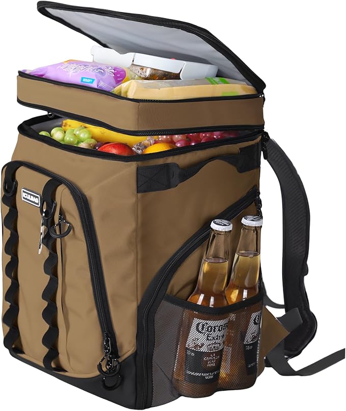 Beach Cooler Backpack for Men 36cans Insulated Backpack Cooler Lunch Bag for Women Camping Hiking