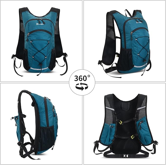 15L Small Hiking Backpack Lightweight Hydration Backpack for Men Women, Warterproof Hiking Daypack