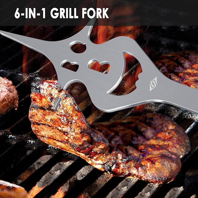 BBQ Tools Grill Set, Extra Long BBQ Accessories,Grill Accessories for Outdoor Grill,Best BBQ