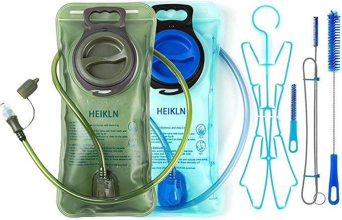 Hydration Bladder 1.5L-2L-3L,Leak Proof Water Reservoir, BPA Free Military Water Storage Bladder