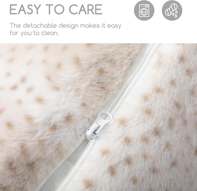 Hollypet Cat Bed Fluffy Plush Mutifuctional Double-Layer Soft Pet Couch Orthopedic Sofa Nest Beds