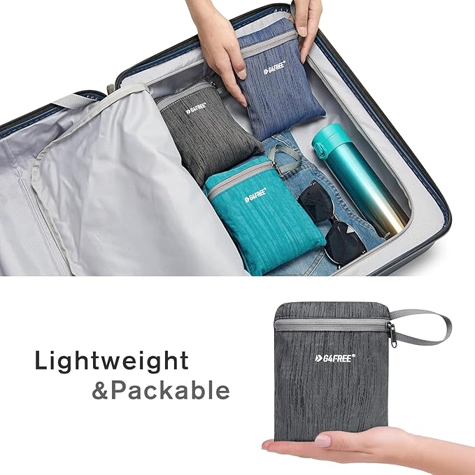 G4Free 10L/15L Hiking Backpack Lightweight Packable Hiking Daypack Small Travel Outdoor Foldable