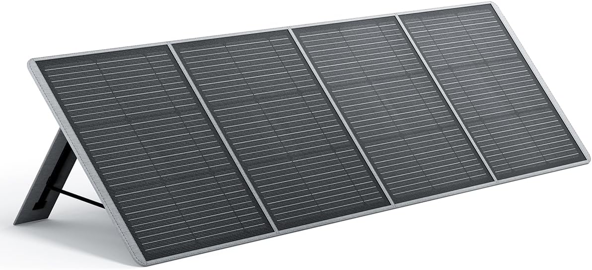 AFERIY 200W Portable Solar Panel for Power Station, 23% Conversion Efficiency Foldable Solar