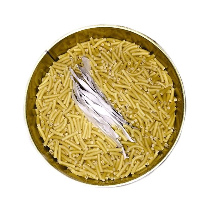 Military Surplus Freeze-Dried Uncooked Macaroni and Cheese – 24 Servings per Can – 58 oz – Easy